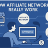 How affiliate networks really work – from registration to your first approved offer